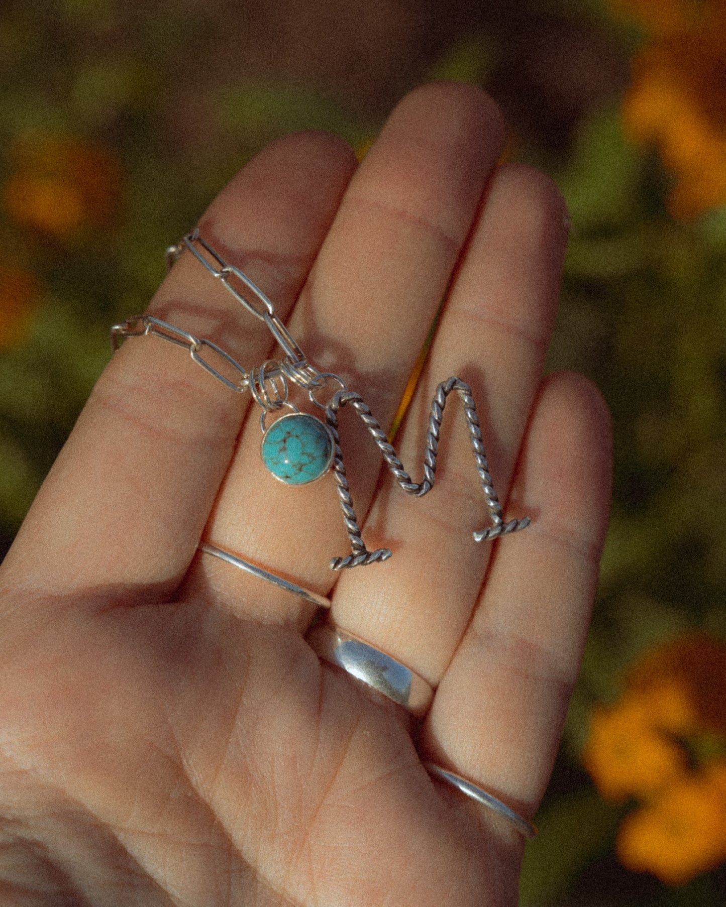 Twist Initial Necklace