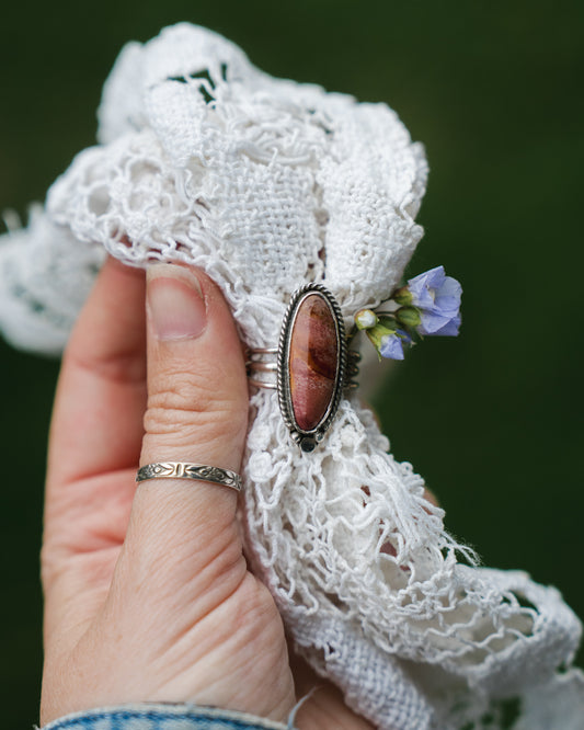 Jasper Ring Size 9