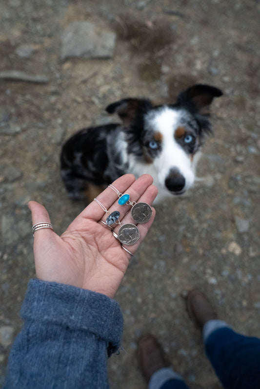 The High Plains Necklace - Kingman Turquoise
