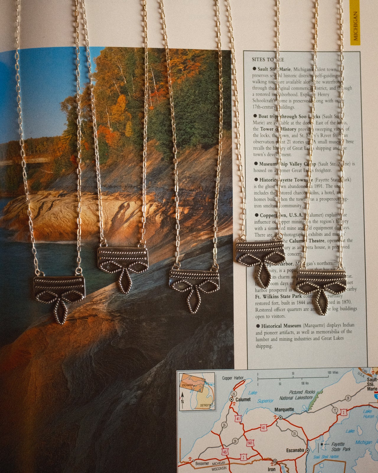 Boot Stitch Necklace - PREORDER
