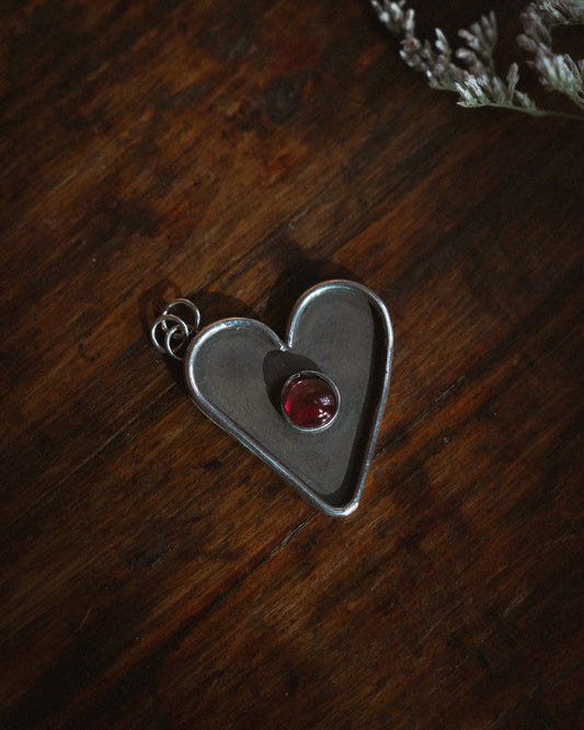 "You Call It" Heart Pendant