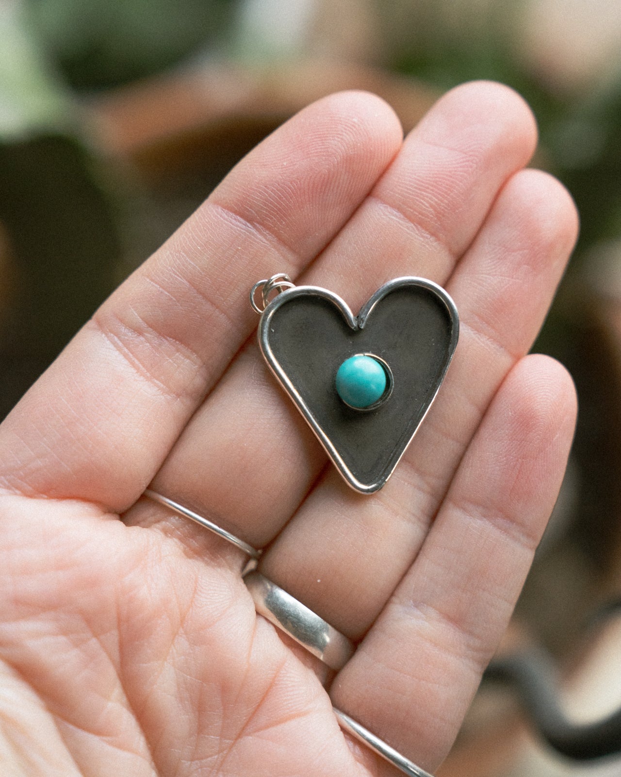 "You Call It" Heart Pendant