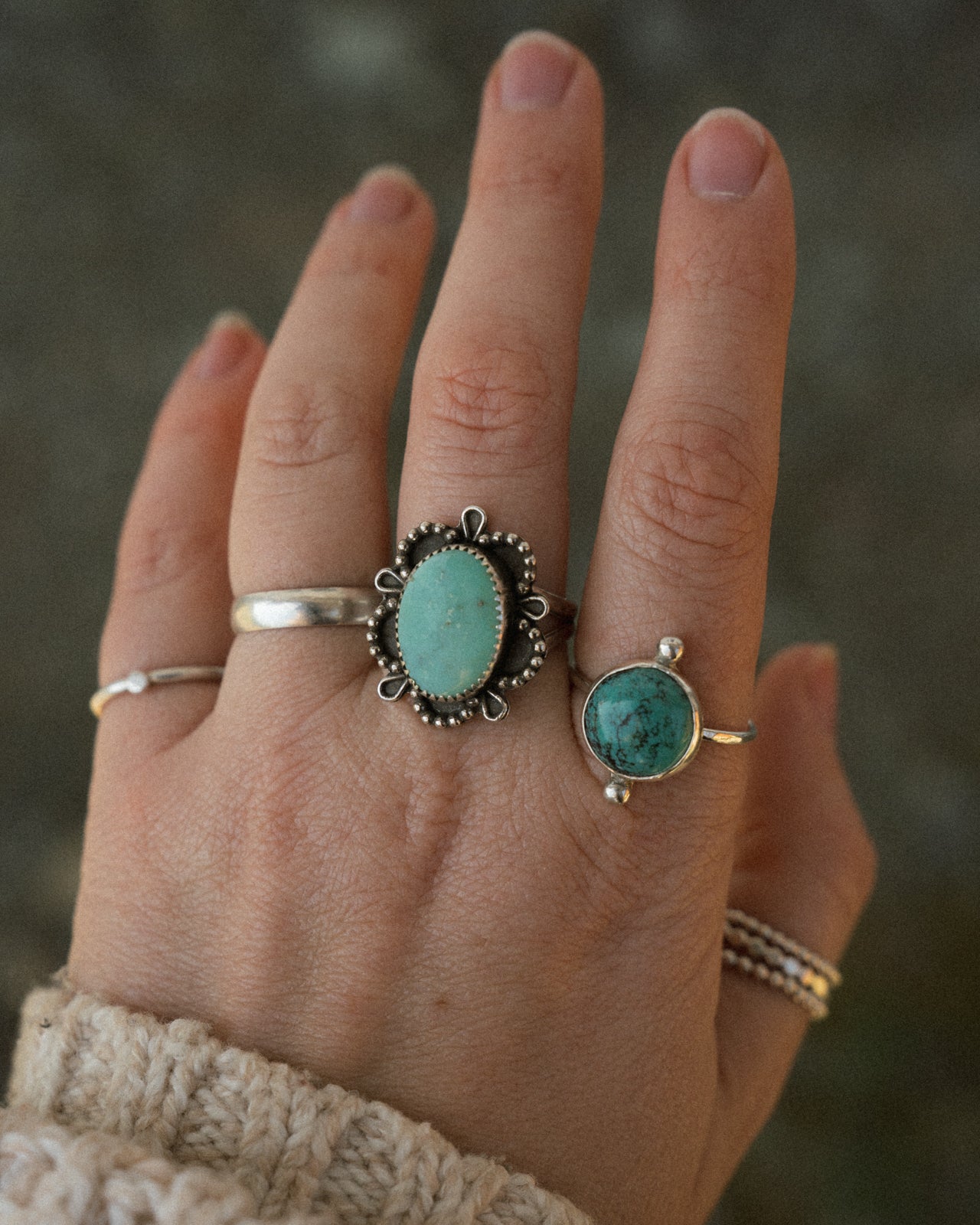 The Dot Ring - Size 9.75