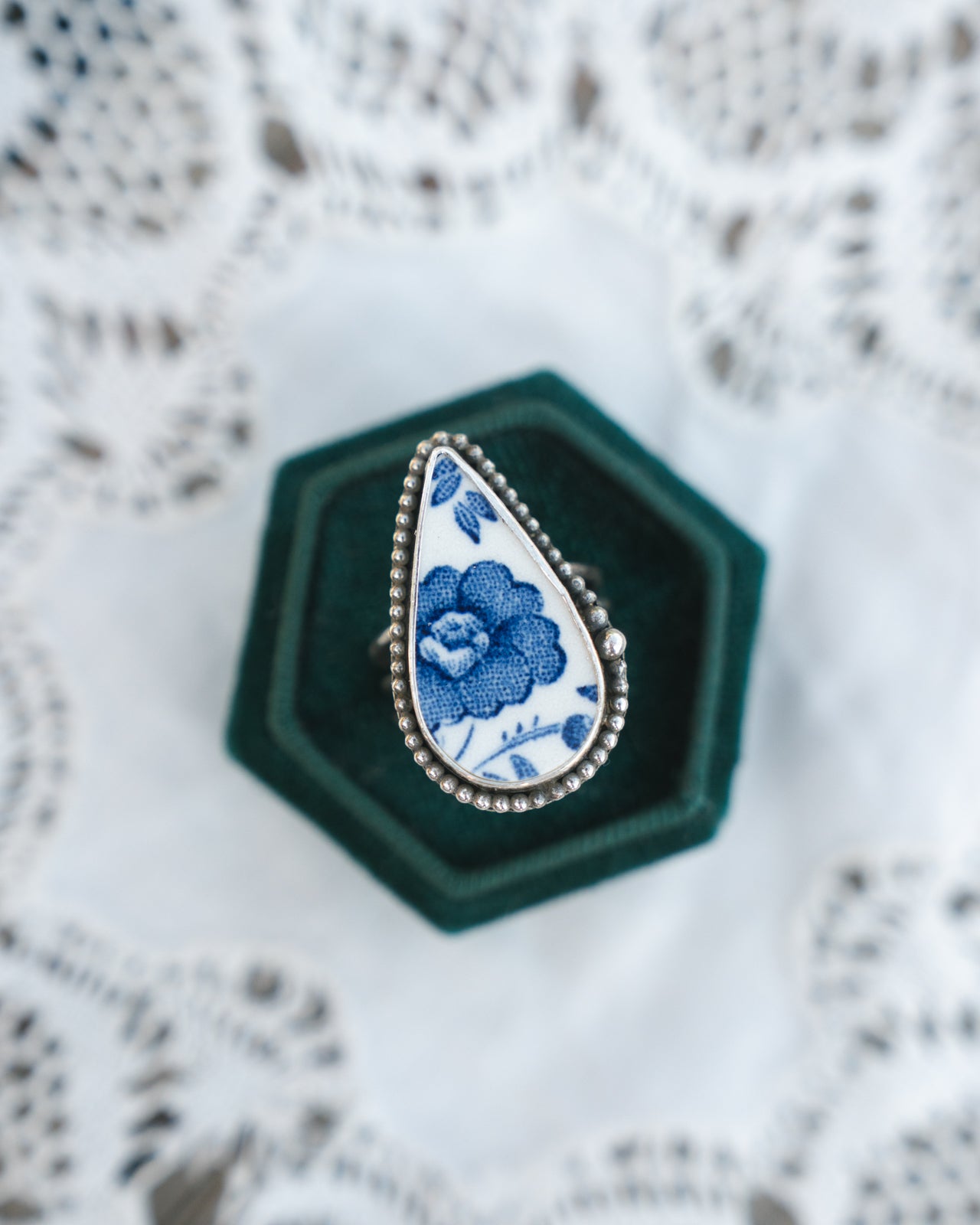The Heirloom Bloom Ring Size 7.5