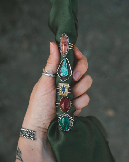 Turquoise Ring Size 7.5