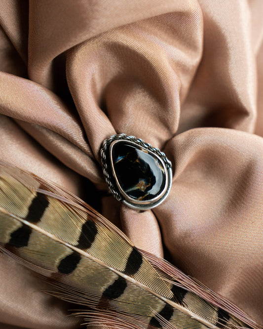 Pietersite Ring Size 7.5