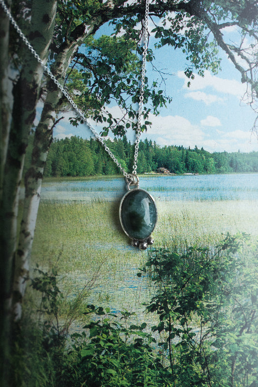 The Sunday Necklace - Ocean Jasper