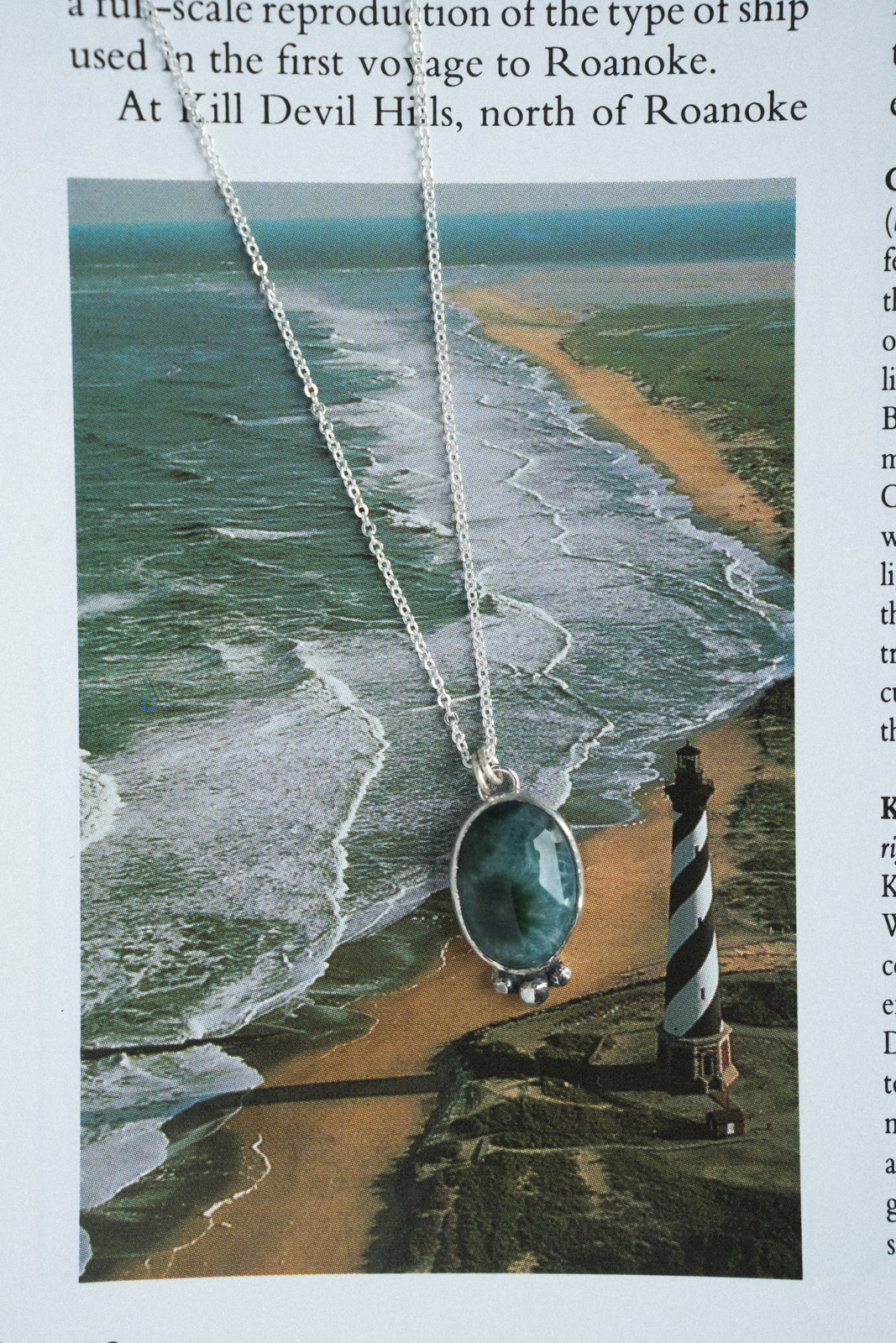 The Sunday Necklace - Ocean Jasper