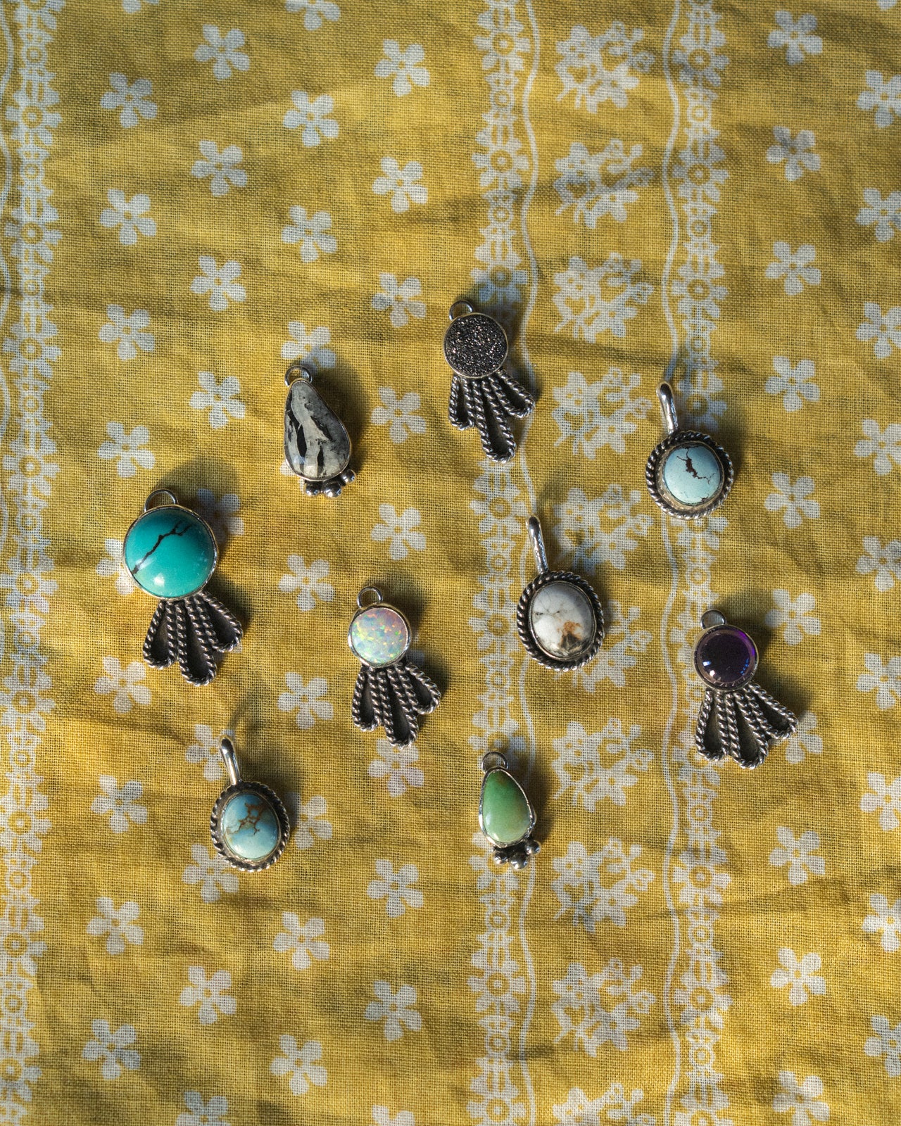 The Juniper Necklace - Opal