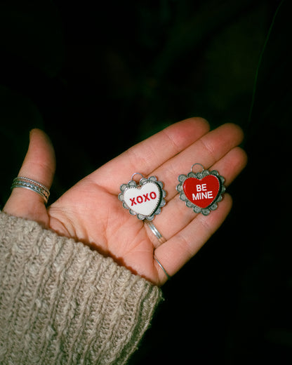 Love Letter Candy Heart Pendants
