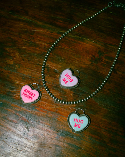 Candy Hearts Pendants