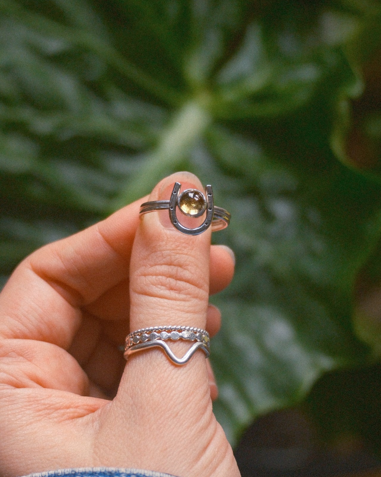 Lucky Horseshoe Ring - Made to Order