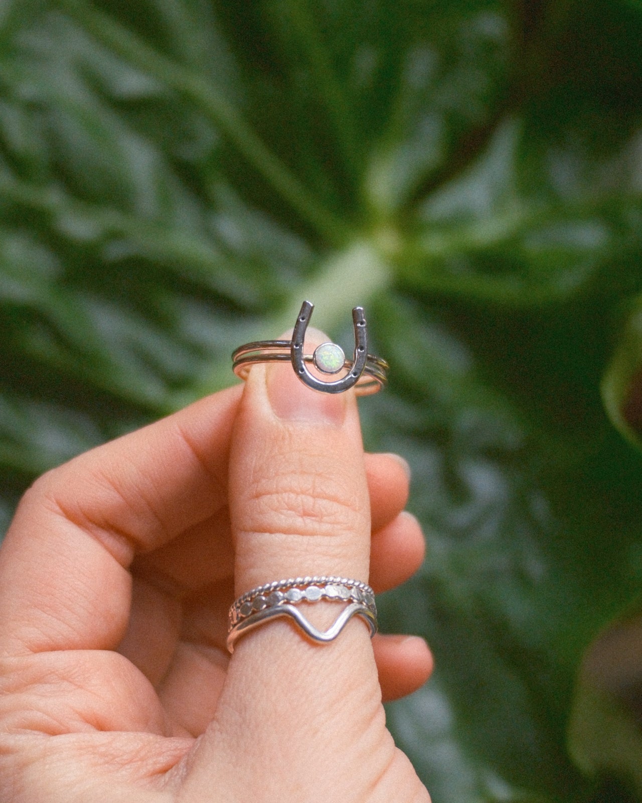 Lucky Horseshoe Ring - Made to Order