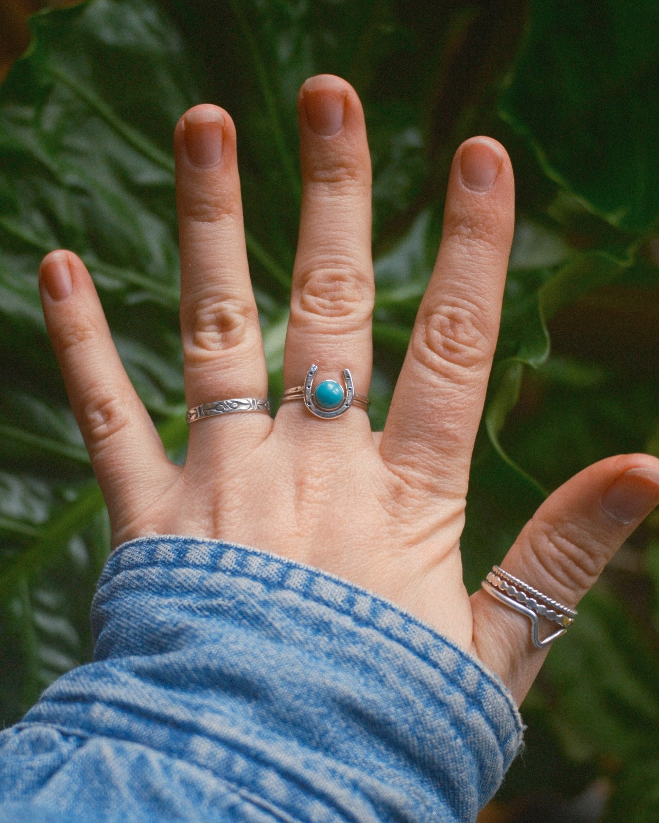 Lucky Horseshoe Ring - Made to Order