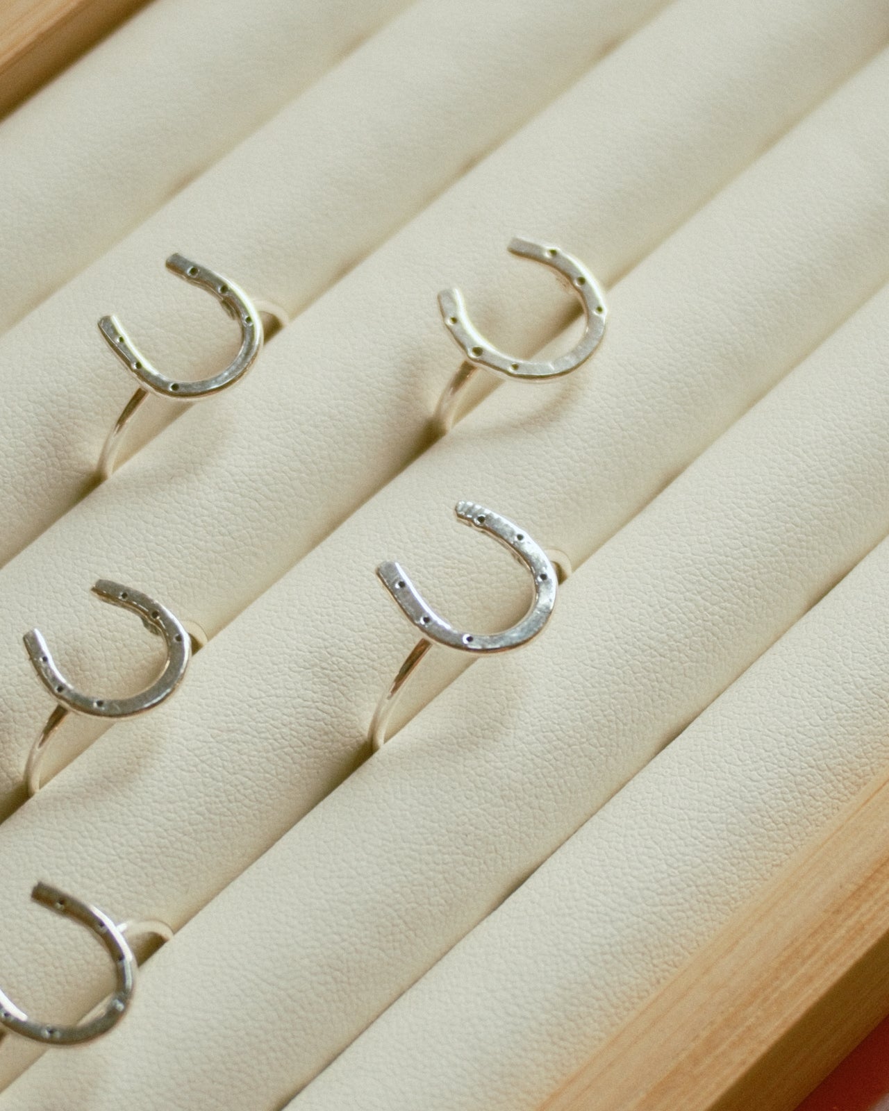 Lucky Horseshoe Ring - Made to Order