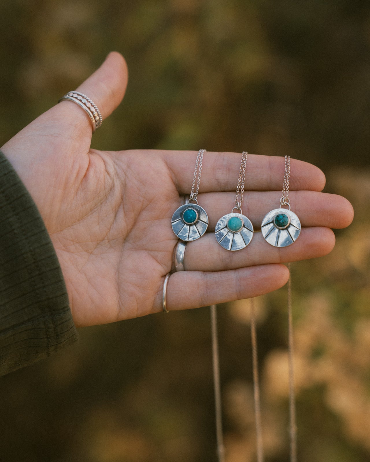 Sundial Necklace