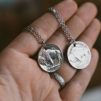 Buffalo Nickel Necklace