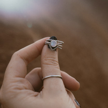 Twist Wishbone Ring