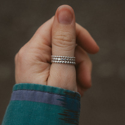 Riverstone Bead Rings