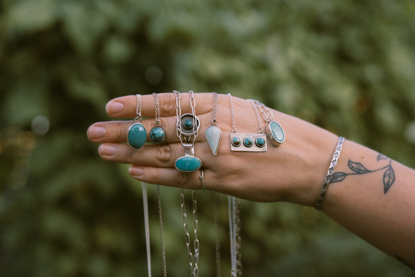 Kingman Turquoise Necklace