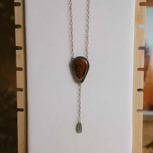 Red Jasper Lariat