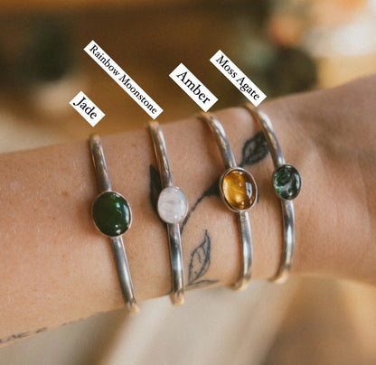 Gemstone Nomad Cuffs